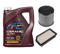 FEBI Controllo Set 5L MANNOL Ceramic 5W-40 Per KIA Venga 1.6 CVVT