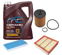 FEBI Controllo Set 5L MANNOL Ceramic 5W-40 Per Mercedes-Benz A-Klasse