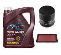 FEBI Controllo Set 5L MANNOL Ceramic 5W-40 Per Nissan Murano II 3.5 4x4