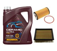 FEBI Controllo Set 5L MANNOL Ceramic 5W-40 Per Opel Corsa D 1.2 1.4