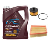 FEBI Controllo Set 5L MANNOL Ceramic 5W-40 Per Renault Megane IV Grandtour