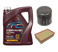 FEBI Controllo Set 5L MANNOL Ceramic 5W-40 Per Seat Leon ST 1.2 TSi