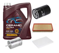 FEBI Controllo Set 5L MANNOL Ceramic 5W-40 Per Seat Toledo II 1.6 1.8 20V
