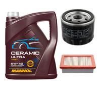 FEBI Controllo Set 5L MANNOL Ceramic 5W-40 Per Smart Fortwo Coupe 1.0