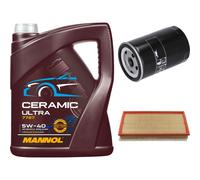 FEBI Controllo Set 5L MANNOL Ceramic 5W-40 Per VW Bora 1.6 2.0 Golf IV Seat