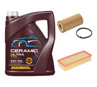 FEBI Controllo Set 5L MANNOL Ceramic 5W-40 Per VW Passat Variant 2.0 FSI