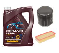 FEBI Controllo Set 5L MANNOL Ceramic 5W-40 Per VW Tiguan 1.4 TSI Scirocco