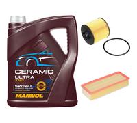 FEBI Controllo Set 5L MANNOL Ceramic 5W-40 Per VW Touran 1.4 TSI Tiguan