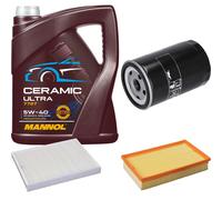 FEBI Controllo Set 5L MANNOL Ceramic 5W-40 Per VW Transporter V Bus 2.0