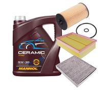 Febi Controllo Set 5L mannol Ceramica 5W-30 per Opel Mokka / Mokka x .