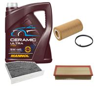 Febi Controllo Set 5L mannol Ceramica 5W-40 per Audi Tt 2.0 TFSI A3