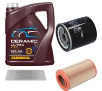 Febi Controllo Set 5L mannol Ceramica 5W-40 per Citroën Jumper Cassone 2.2 HDI