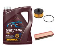 Febi Controllo Set 5L mannol Ceramica 5W-40 per Dacia Logan MCV Nei Boschi II