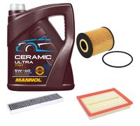 Febi Controllo Set 5L mannol Ceramica 5W-40 per Mini Cabriolet S. Cooper