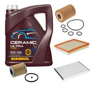 Febi Controllo Set 5L mannol Ceramica 5W-40 per Opel Astra H Caravan 1.7