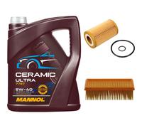 Febi Controllo Set 5L mannol Ceramica 5W-40 per Renault Clio II 1.2 16V