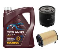 Febi Controllo Set 5L mannol Ceramica 5W-40 per VW Golf V 1.4