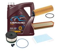 Febi Controllo Set 5L mannol Ceramicceramica 5W-30 per Mercedes-Benz