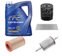 Febi Controllo Set 5L mannol Defender 10W-40 per Peugeot Boxer Kasten