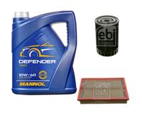 FEBI Controllo set 5L MANNOL Defender 10W-40 per VW Sharan 7M8 7M 9 7M6