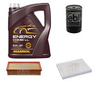 Febi Controllo Set 5L mannol Energy Combi Ll 5W-30 per VW Trasportatore