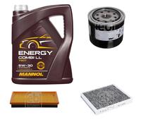 Febi Controllo Set 5L mannol Energy Combi Metallo 5W-30 per Subaru