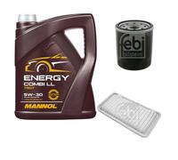 Febi Controllo Set 5L mannol Energy Combi Metallo 5W-30 per Toyota
