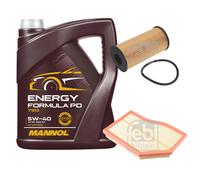 FEBI Controllo set 5L MANNOL Energy Formula PD 5W-40 per Mercedes-Benz