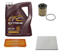 Febi Controllo Set 5L mannol extreme 5W-40 per Fiat Linea 323_110_1.4