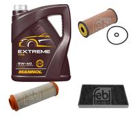 FEBI Controllo Set 5L MANNOL Extreme 5W-40 Per Mercedes-Benz A-Klasse