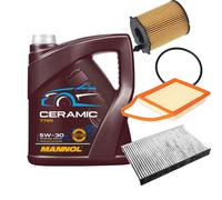 Febi Controllo Set 5L mannol IN Ceramica 5W-30 per Citroën C4, II 1.6 HDI