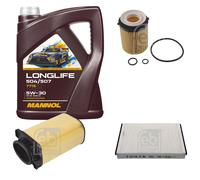 FEBI Controllo Set 5L MANNOL LONGLIFE 504/507 5W-30 Per Mercedes-Benz