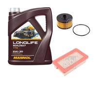 Febi Controllo Set 5L mannol Longlife 504/507 5W-30 per Nissan Micra V.V