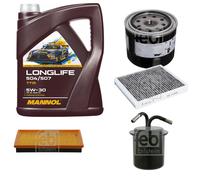 FEBI Controllo Set 5L MANNOL LONGLIFE 504/507 5W-30 Per Subaru Impreza