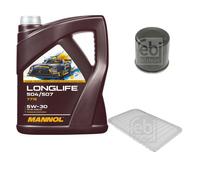 Febi Controllo Set 5L mannol Longlife 504/507 5W-30 per Suzuki Swift