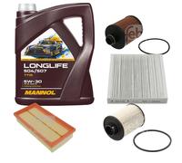 Febi Controllo Set 5L mannol Longlife 504/507 5W-30 per Suzuki Swift IV