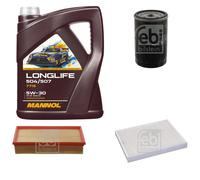 Febi Controllo Set 5L mannol Longlife 504/507 5W-30 per VW Di Transporter