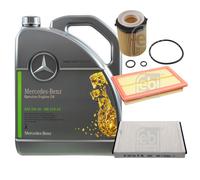 FEBI Controllo Set 5L MB 229.52 Genuine Engine 5W-30 Per Mercedes-Benz
