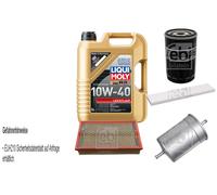 Febi Controllo Set 5L Motore Liqui Moly 10W-40 Basso Attrito per Ford Galaxy