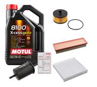FEBI Controllo Set 5L MOTUL 8100 X-CESS 5W-40 Per Dacia Logan MCV II
