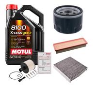 FEBI Controllo Set 5L MOTUL 8100 X-CESS 5W-40 Per Dacia Logan MCV II