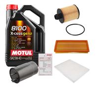 FEBI Controllo Set 5L MOTUL 8100 X-CESS 5W-40 Per Fiat Bravo II 2.0 D