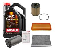 FEBI Controllo Set 5L MOTUL 8100 X-CESS 5W-40 Per Fiat Grande Punto 1.9 D
