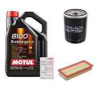 FEBI Controllo Set 5L MOTUL 8100 X-CESS 5W-40 Per Fiat Panda 1.2 4x4