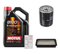 FEBI Controllo Set 5L MOTUL 8100 X-CESS 5W-40 Per Fiat Sedici 1.6 16V 4x4
