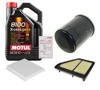 FEBI Controllo Set 5L MOTUL 8100 X-CESS 5W-40 Per Honda Civic VIII Hatchback