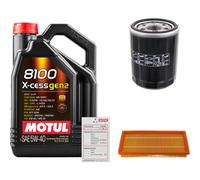 FEBI Controllo Set 5L MOTUL 8100 X-CESS 5W-40 Per Lancia Ypsilon 1.4 16V