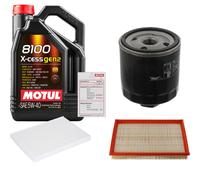 FEBI Controllo Set 5L MOTUL 8100 X-CESS 5W-40 Per Seat Leon 1.6 16V Toledo