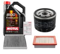FEBI Controllo Set 5L MOTUL 8100 X-CESS 5W-40 Per Smart Fortwo Coupe 1.0
