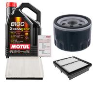 FEBI Controllo Set 5L MOTUL 8100 X-CESS 5W-40 Per Suzuki Jimny 1.5 DDIS 4X4